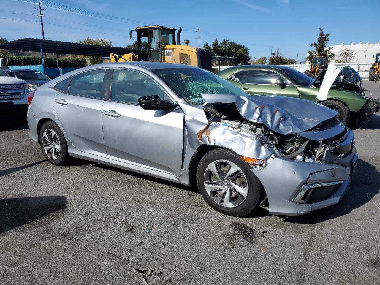 Lot #3036921784 2020 HONDA CIVIC LX