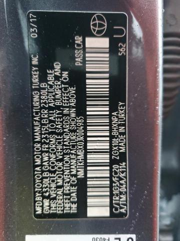2018 TOYOTA C-HR XLE - NMTKHMBX0JR004985