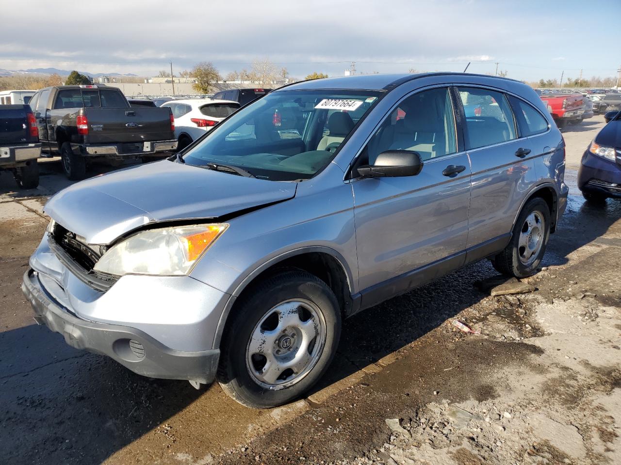 Lot #2994228249 2009 HONDA CR-V LX