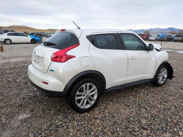 NISSAN JUKE S 2013 white  gas JN8AF5MRXDT225625 photo #4