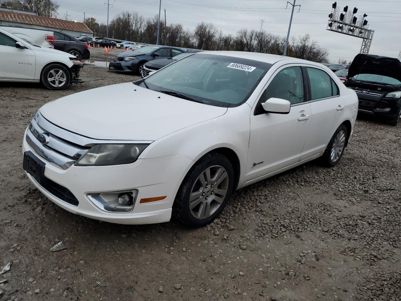 Lot #3033238883 2010 FORD FUSION HYB