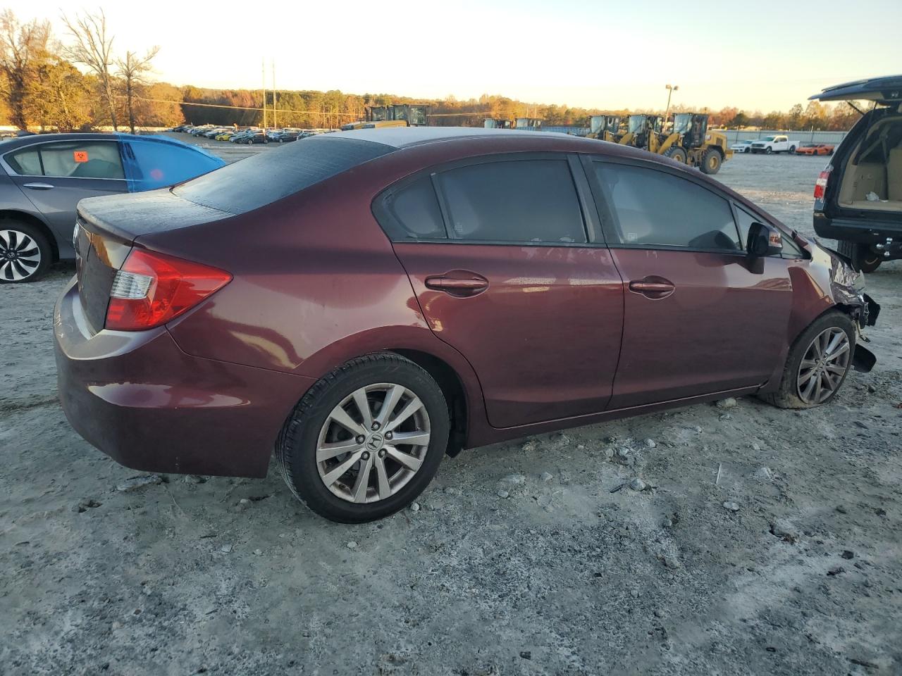 Lot #3020894688 2012 HONDA CIVIC EX