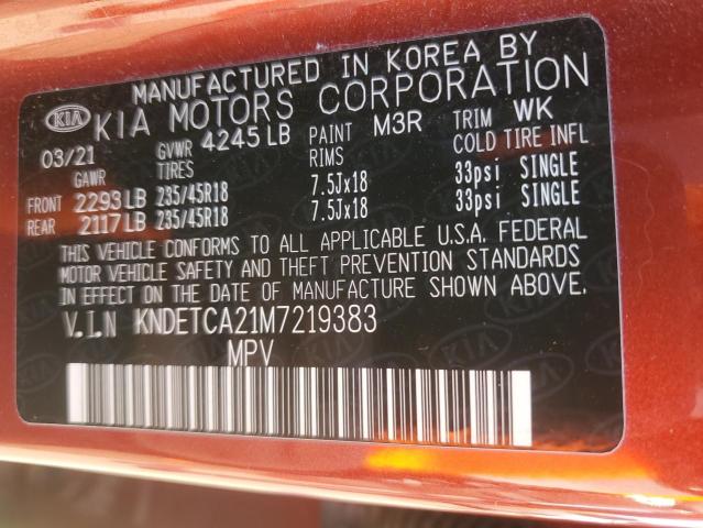 2021 KIA SELTOS SX KNDETCA21M7219383