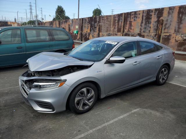 HONDA INSIGHT LX 2019 silver  hybrid engine 19XZE4F11KE015164 photo #1