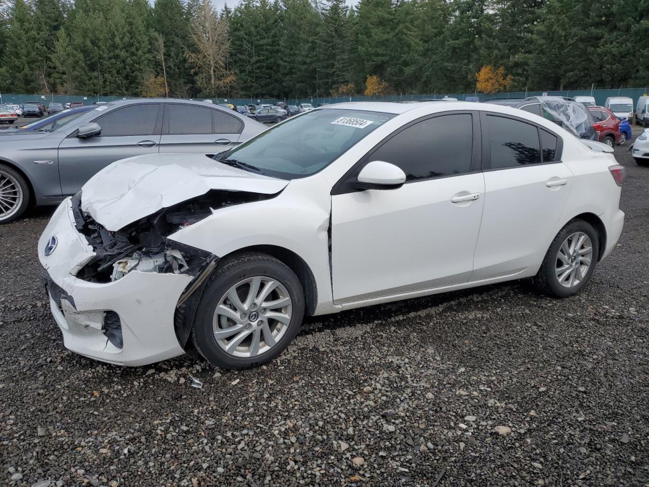 Lot #2994337042 2013 MAZDA 3 I