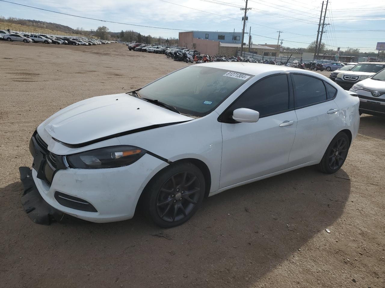 Lot #2999567276 2016 DODGE DART SE