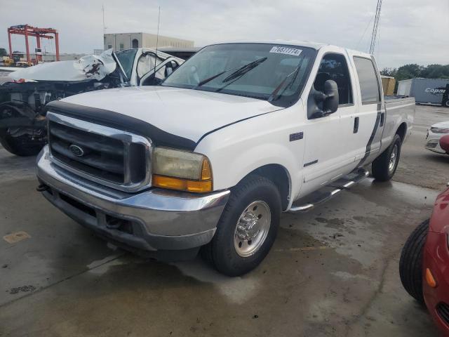 FORD F250 SUPER 2001 white  diesel 1FTNW20F81EB73953 photo #1