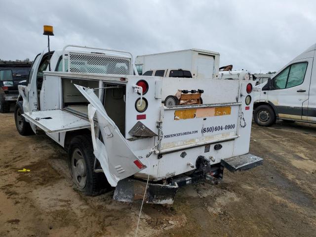 FORD F350 SRW S 2008 white pickup gas 1FDWF30548EC54701 photo #3