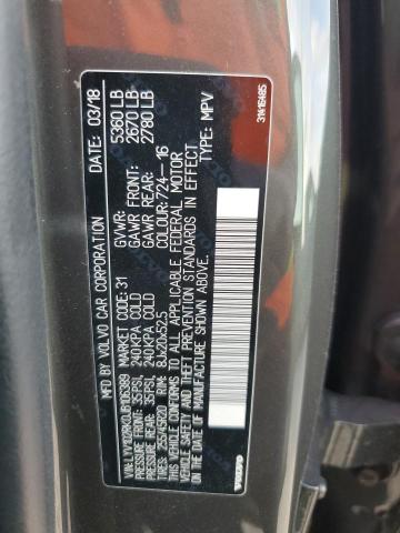 2018 VOLVO XC60 T5 LYV102RK0JB106389