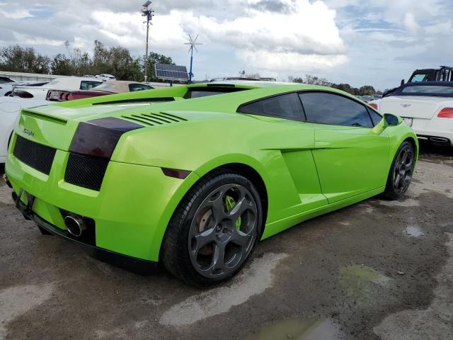 LAMBORGHINI GALLARDO 2005 green  gas ZHWGU11S35LA02379 photo #4