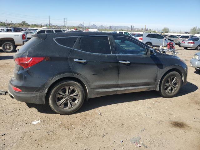 HYUNDAI SANTA FE S 2013 black  gas 5XYZU3LBXDG109480 photo #4