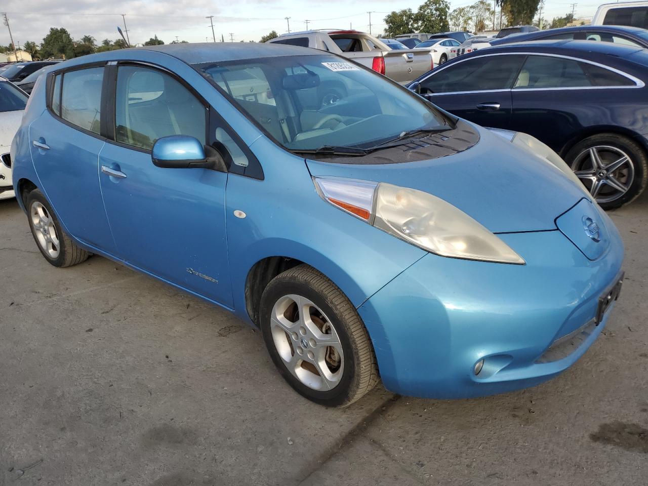 Lot #3026988810 2011 NISSAN LEAF SV