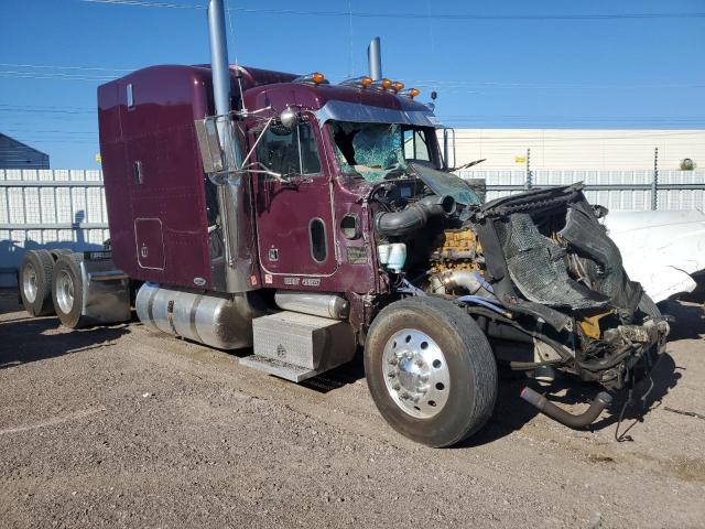 PETERBILT 379 2001 burgundy tractor diesel 1XP5DB9X41D560876 photo #1