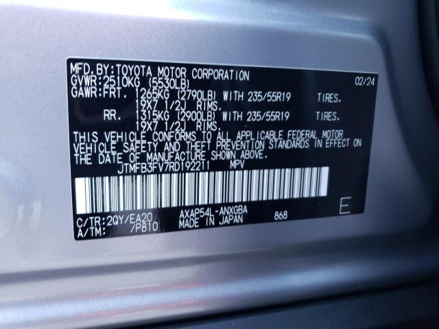 2024 TOYOTA RAV4 PRIME - JTMFB3FV7RD192211