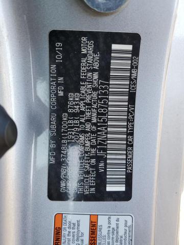 2020 TOYOTA 86 JF1ZNAA15L8751337