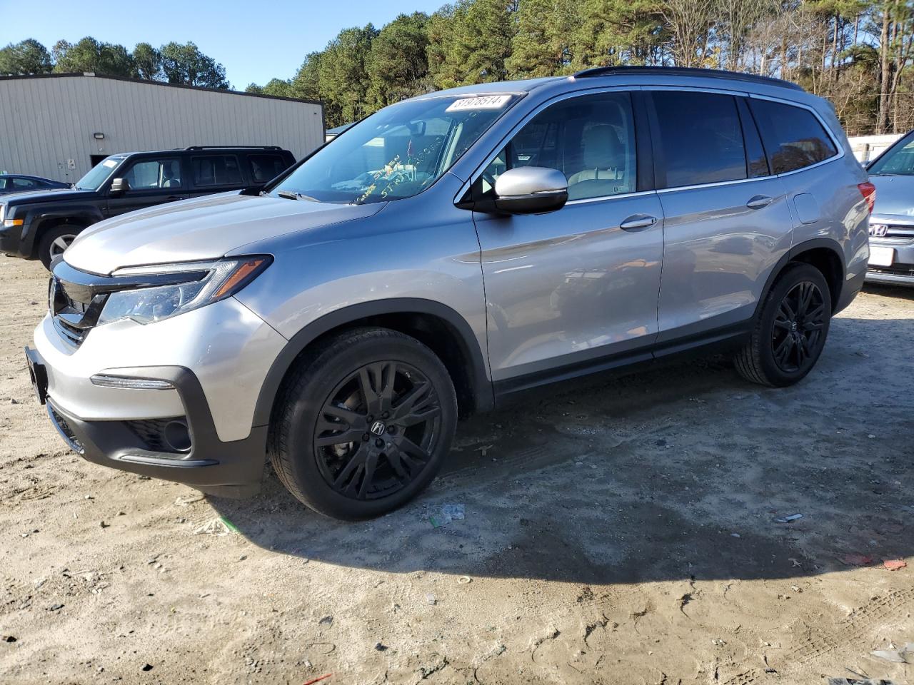 5FNYF6H29MB080836 HONDA PILOT SE 2021