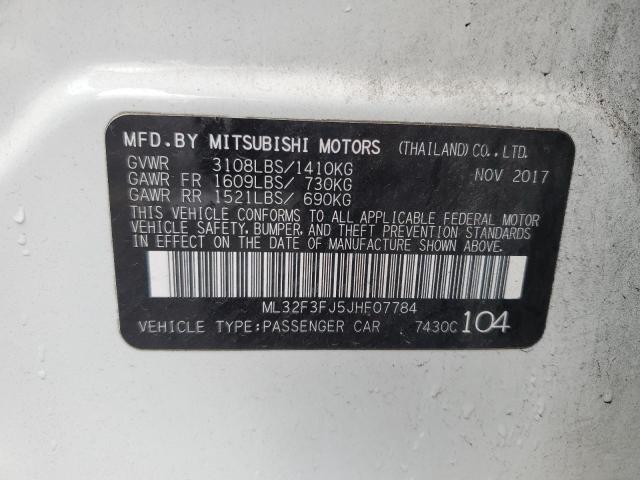 2018 MITSUBISHI MIRAGE G4 - ML32F3FJ5JHF07784
