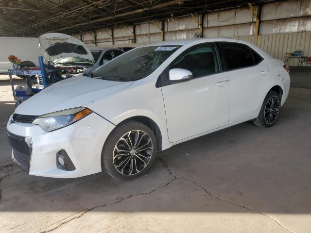 TOYOTA COROLLA L 2015 white  gas 5YFBURHE7FP293069 photo #1