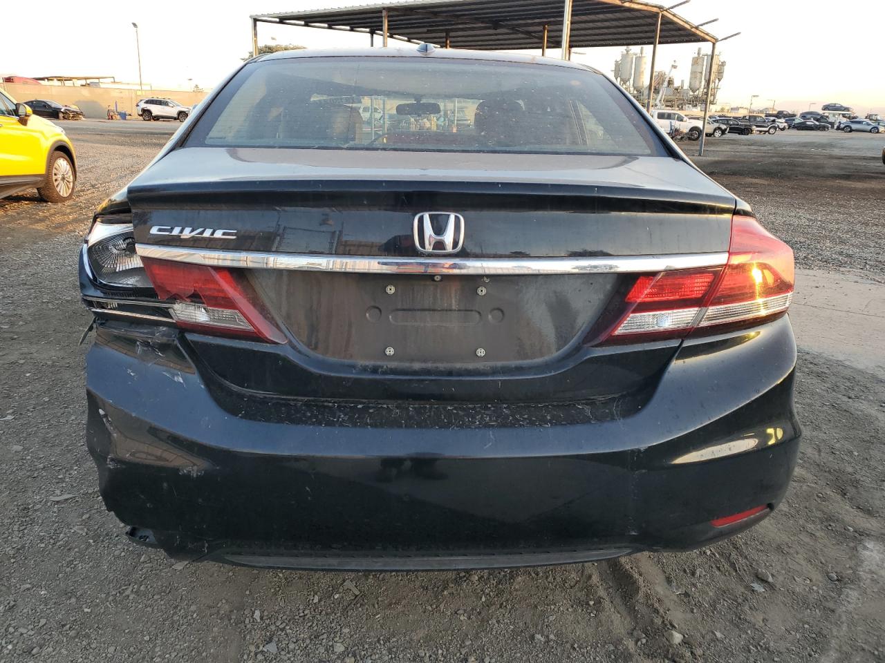 Lot #3008921605 2014 HONDA CIVIC EXL