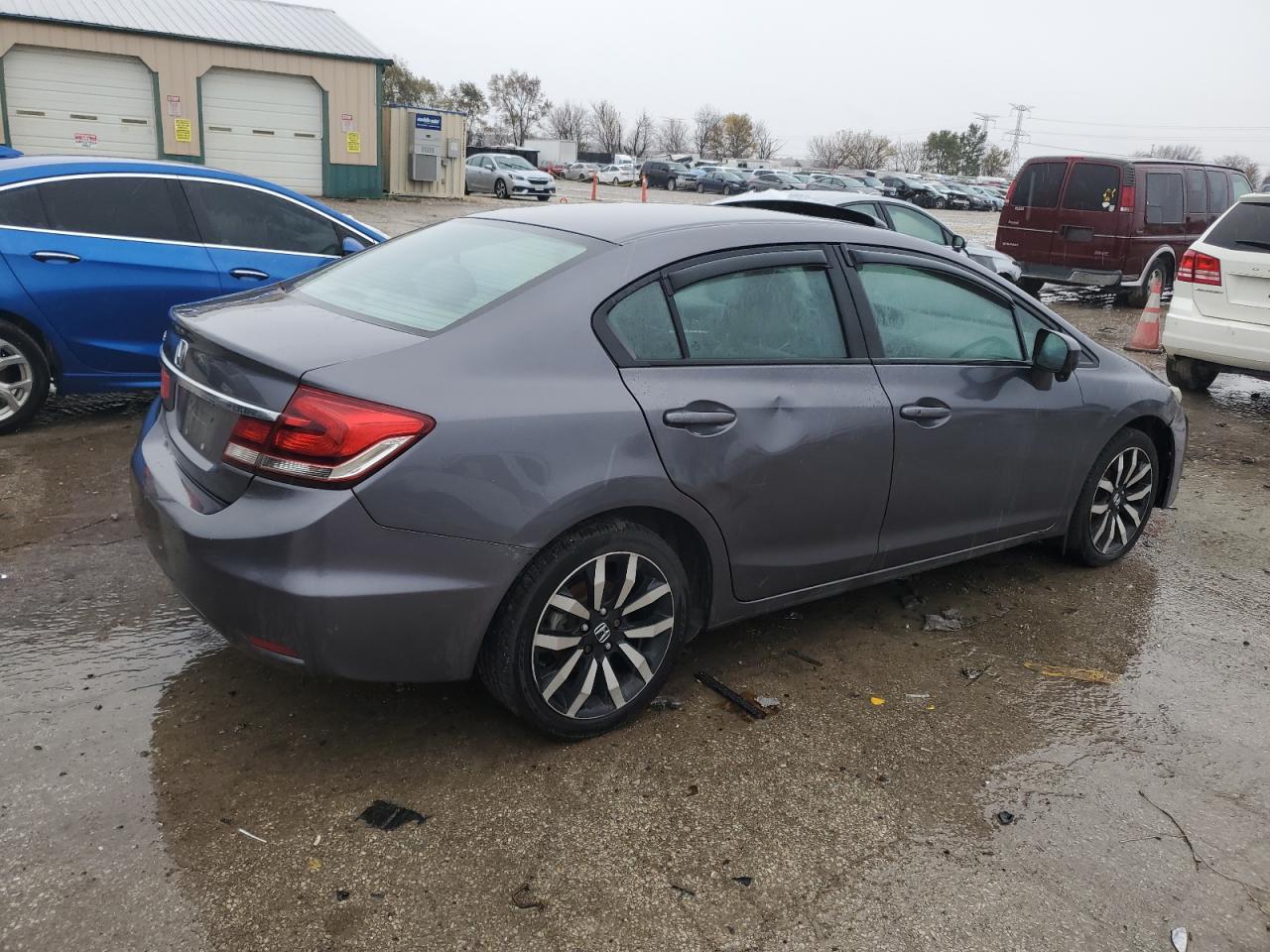 Lot #2962288025 2014 HONDA CIVIC EXL