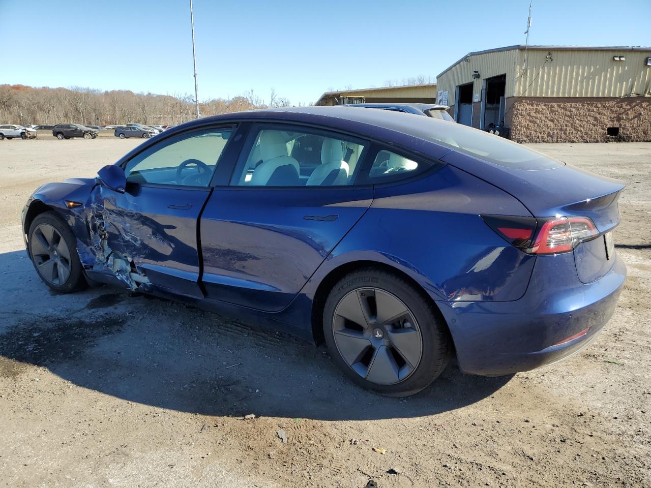 Lot #3034280087 2021 TESLA MODEL 3