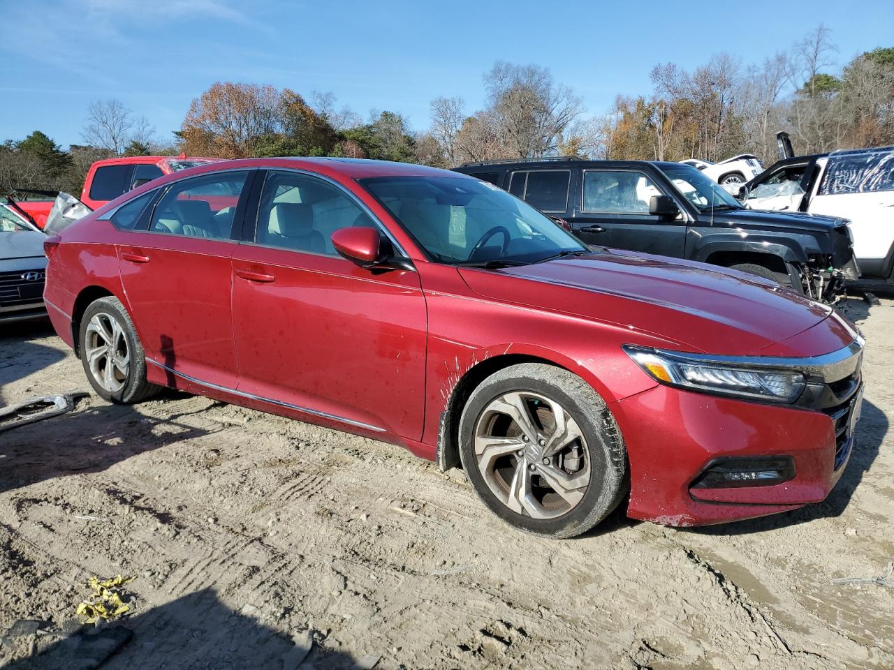 Lot #3020904893 2018 HONDA ACCORD EXL