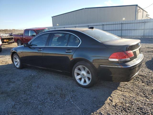 BMW 750 LI 2008 black  gas WBAHN83518DT87623 photo #3