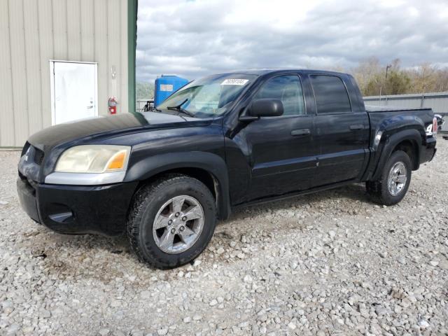 MITSUBISHI RAIDER XLS 2006 black crew pic gas 1Z3HT48N26S560591 photo #1