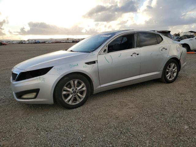 KIA OPTIMA EX 2011 silver  gas KNAGN4A75B5063486 photo #1