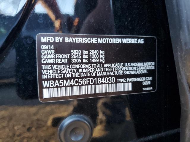 2015 BMW 535 XIGT WBA5M4C56FD184030