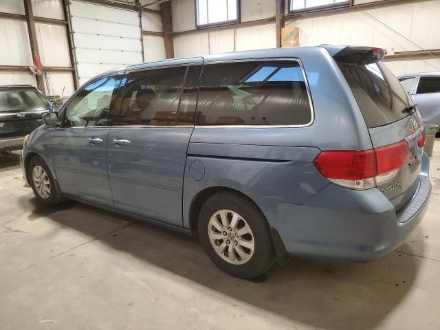 HONDA ODYSSEY EX 2008 blue sports v gas 5FNRL38688B504608 photo #3