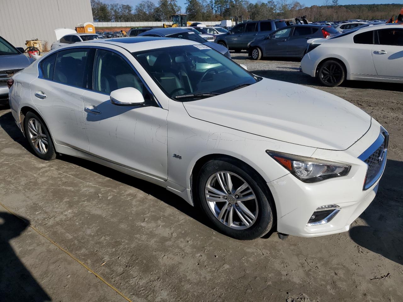 Lot #2996666571 2018 INFINITI Q50 LUXE