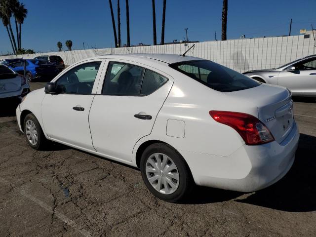 NISSAN VERSA S 2014 white  gas 3N1CN7AP0EL856608 photo #3