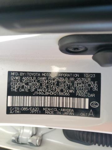 2024 LEXUS UX 250H BA JTHX6JBH0R2188086