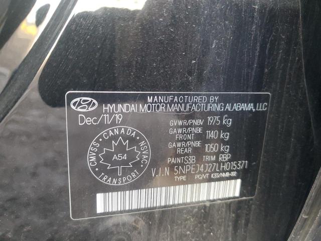 2020 HYUNDAI SONATA SEL - 5NPEJ4J27LH015371
