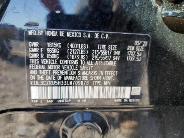 2020 HONDA HR-V LX - 3CZRU5H33LM709878