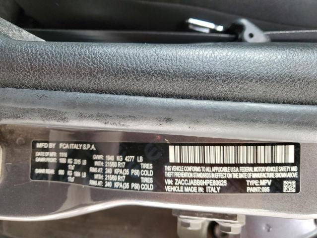 2017 JEEP RENEGADE L - ZACCJABB9HPE80625