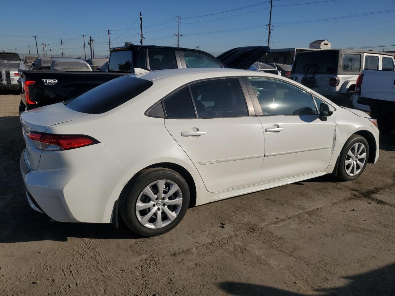 Lot #2994277046 2021 TOYOTA COROLLA LE