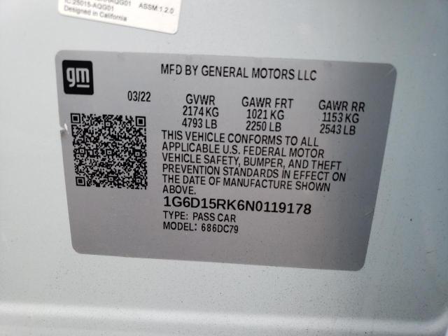 2022 CADILLAC CT5 PREMIU - 1G6D15RK6N0119178