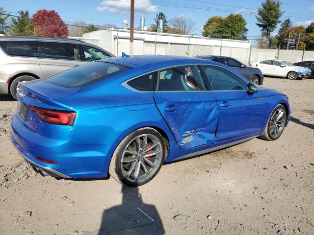 AUDI S5 PRESTIG 2018 blue  gas WAUC4DF55JA018546 photo #4