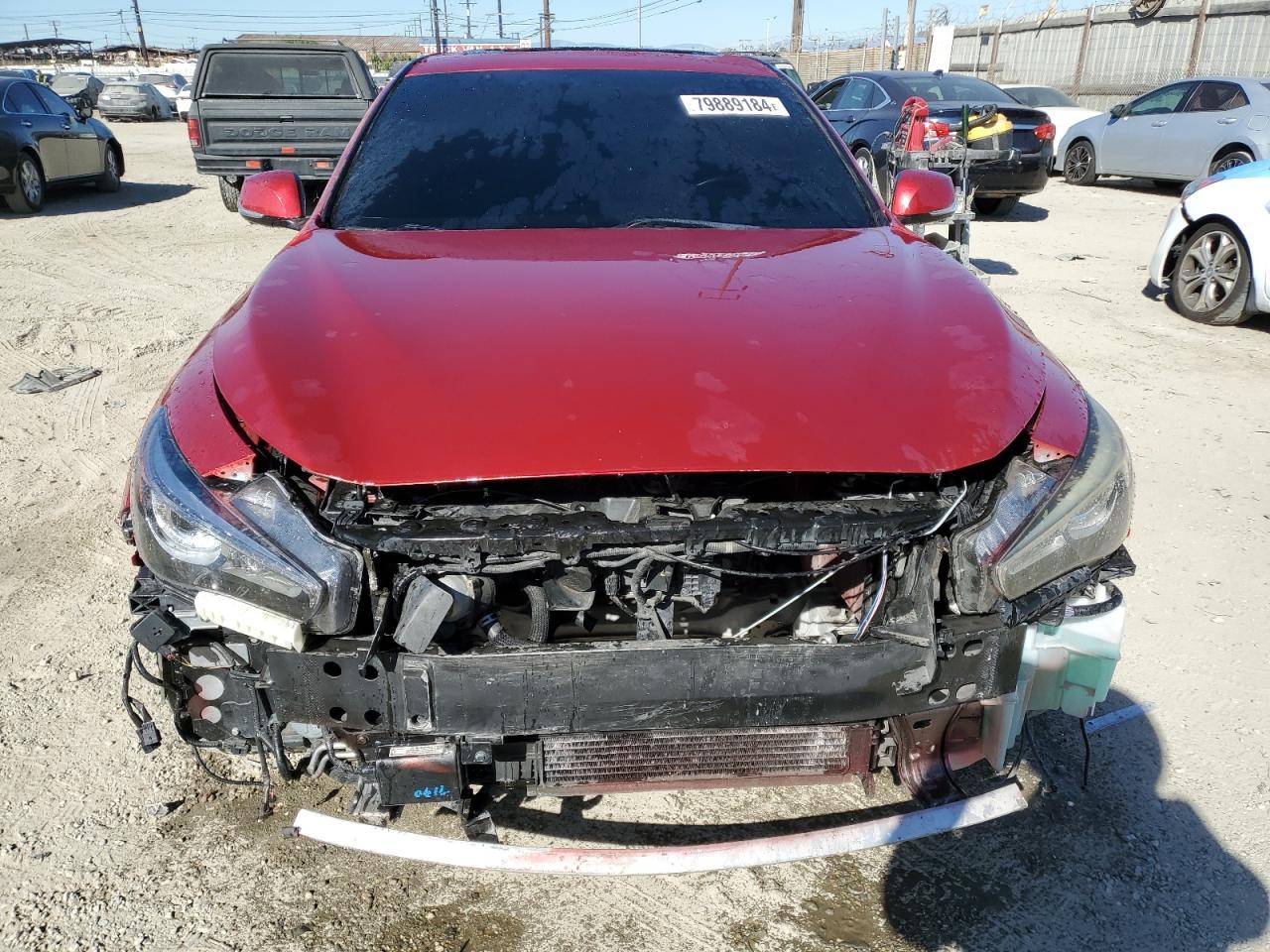 Lot #3033423086 2017 INFINITI Q50 RED SP