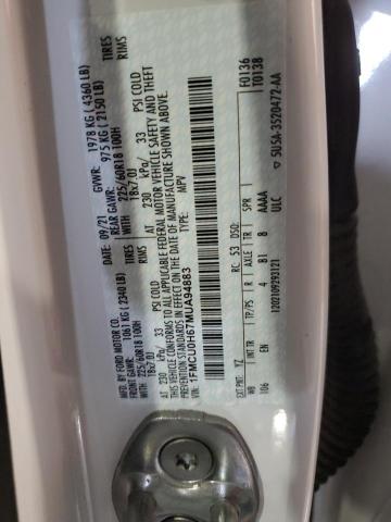 2021 FORD ESCAPE SEL - 1FMCU0H67MUA94883