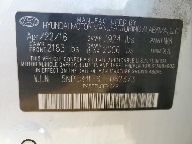 2017 HYUNDAI ELANTRA SE - 5NPD84LF6HH062373