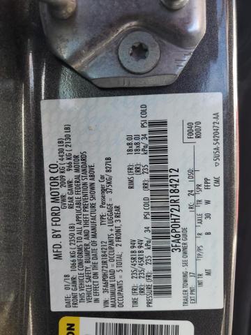 VIN 3FA6P0H72JR184212 2018 Ford Fusion, SE no.13