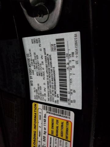 2021 FORD BRONCO SPO - 3FMCR9B66MRA90815