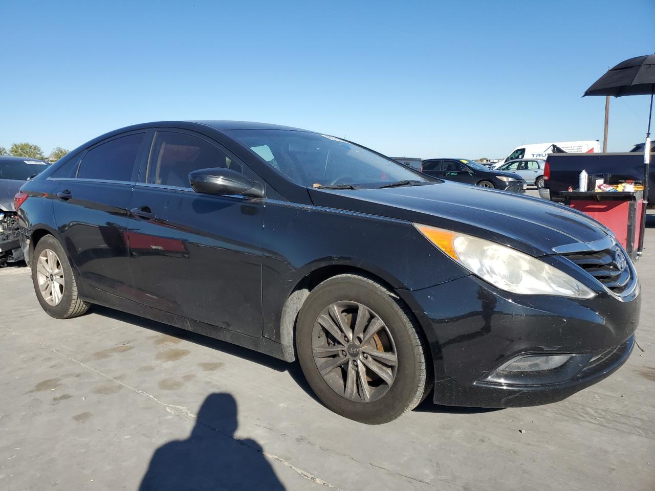 Lot #3034482740 2013 HYUNDAI SONATA GLS