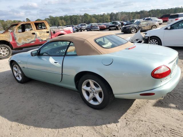 JAGUAR XK8 2000 turquoise converti gas SAJJA42C3YNA04790 photo #3