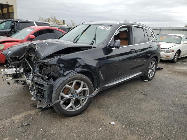 BMW X3 XDRIVE3 2020 black  gas 5UXTY5C09LLT34754 photo #1