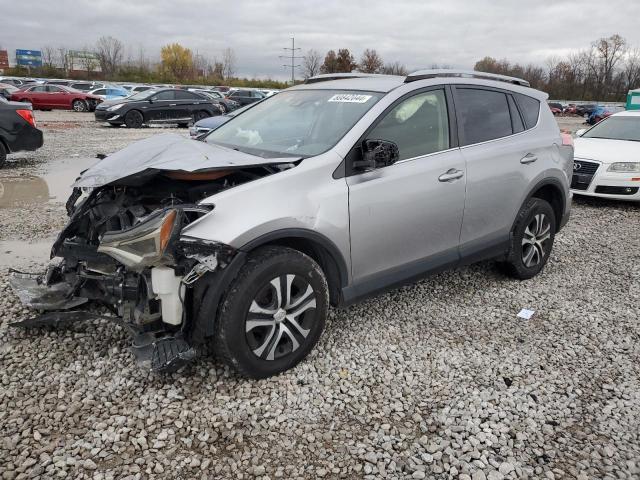 TOYOTA RAV4 LE 2018 gray  gas JTMBFREV0JD243219 photo #1