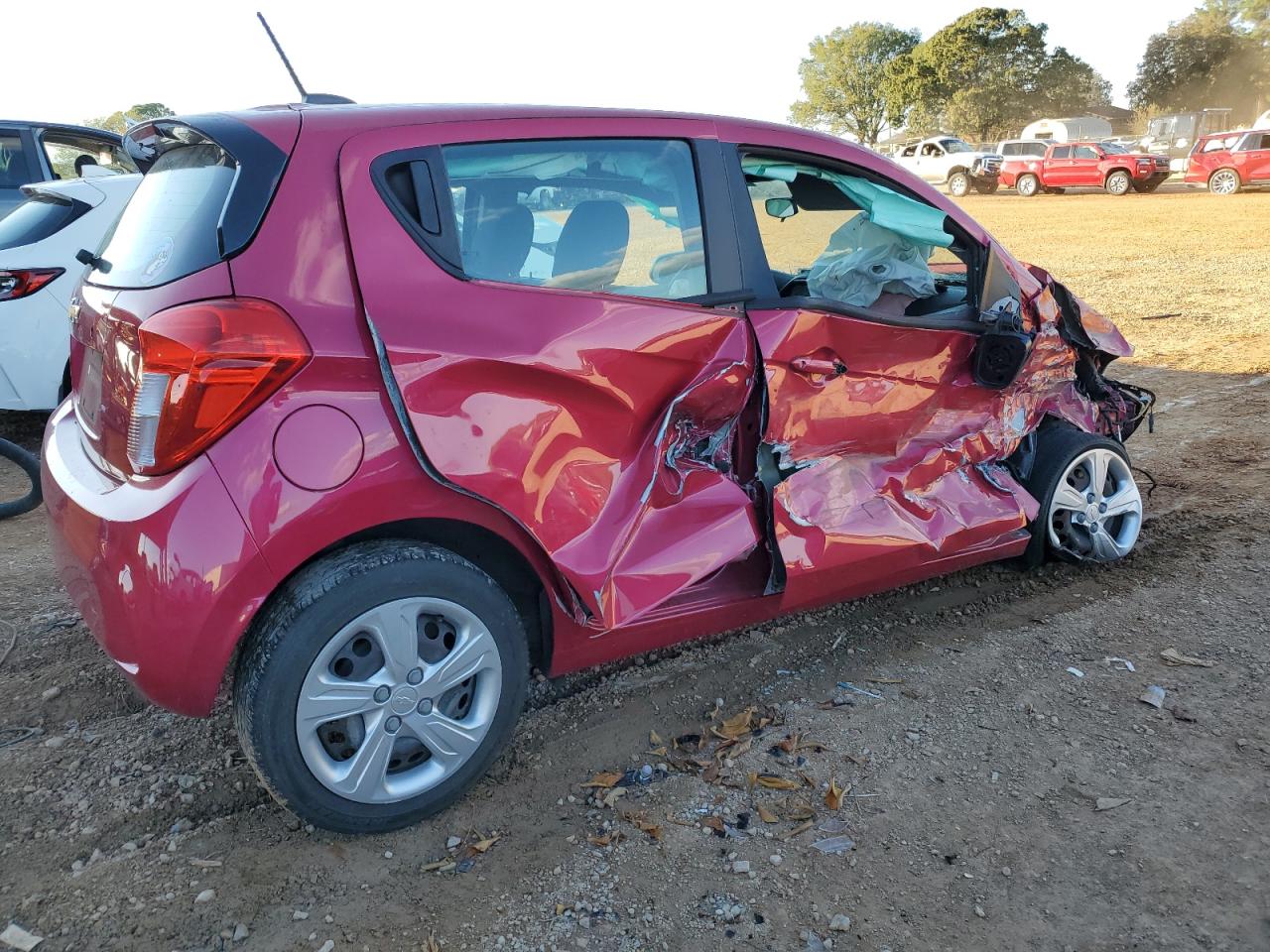 Lot #3021046591 2019 CHEVROLET SPARK LS